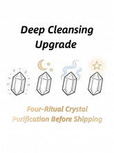 Soul-Link™Deep Cleansing Upgrade — Four-Ritual Crystal Purification Before Shipping