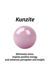 Soul-Link™ Kunzite Healing Crystal Pendant