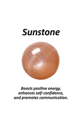 Soul-Link™ Sunstone Healing Crystal Pendant