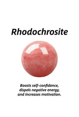 Soul-Link™ Rhodochrosite Healing Crystal Pendant