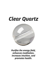 Soul-Link™ Clear Quartz Healing Crystal Pendant