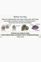 Soul-Link™ Black Rutilated Quartz Healing Crystal Pendant