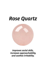 Soul-Link™ Rose Quartz Healing Crystal Pendant