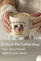 Soul-Link™ Custom Pet Coffee Mug – Personalized with Your Pet’s Photo & Name