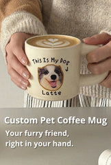 Soul-Link™ Custom Pet Coffee Mug – Personalized with Your Pet’s Photo & Name
