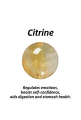 Soul-Link™ Citrine Healing Crystal Pendant