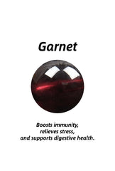 Soul-Link™ Garnet Healing Crystal Pendant
