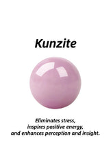 Soul-Link™ Kunzite Healing Crystal Pendant
