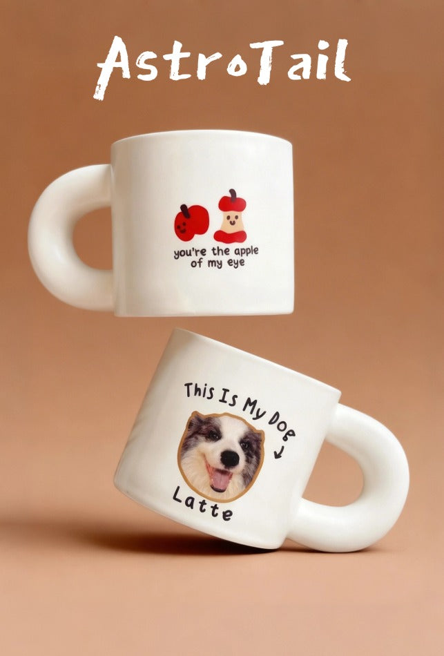 Soul-Link™ Custom Pet Coffee Mug – Personalized with Your Pet’s Photo & Name