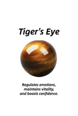 Soul-Link™ Tiger's Eye Healing Crystal Pendant