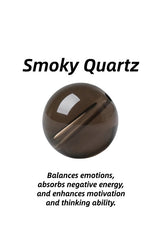 Soul-Link™ Smoky Quartz Healing Crystal Pendant