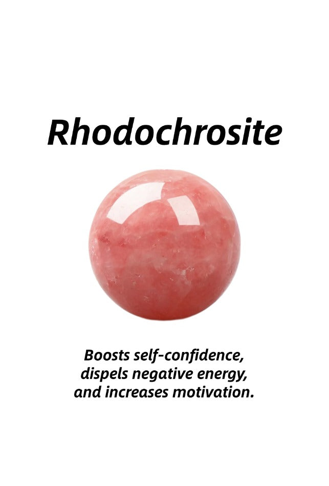 Soul-Link™ Rhodochrosite Healing Crystal Pendant