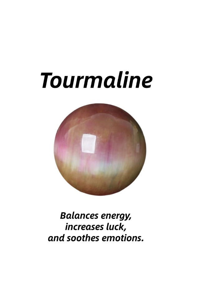 Soul-Link™ Tourmaline Healing Crystal Pendant
