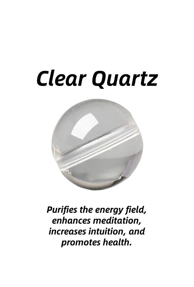 Soul-Link™ Clear Quartz Healing Crystal Pendant