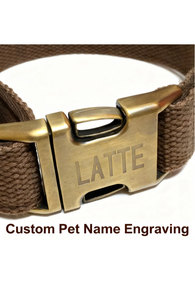 Soul-Link™ Double-Layer Custom Engraved Pet Collar – Personalized with Your Pet’s Name