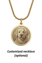 PawStamp™ Custom Pet Portrait Copper Keychain