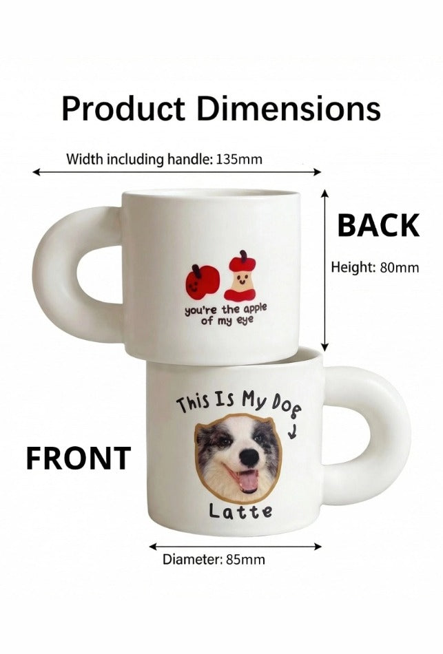 Soul-Link™ Custom Pet Coffee Mug – Personalized with Your Pet’s Photo & Name