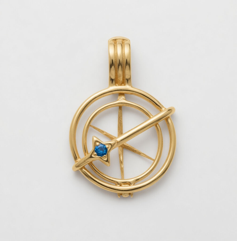 Soul-Link™ Celestial Star S925 Crystal Cage Pendant ✨