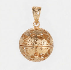 Soul-Link™ Ornate S925 Sterling Silver Crystal Cage Pendant